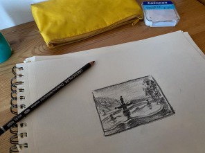 A sketch from the lake...